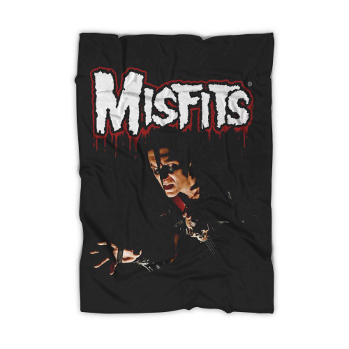 Misfits Double Feature Punk Horror Band Blanket