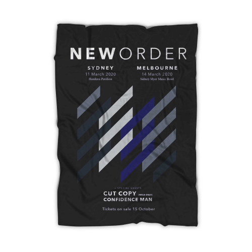 New Order Concert Blanket