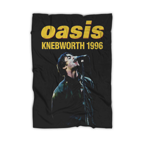 Oasis Knebworth 1996 Movie Framed Or Unframed Glossy Blanket