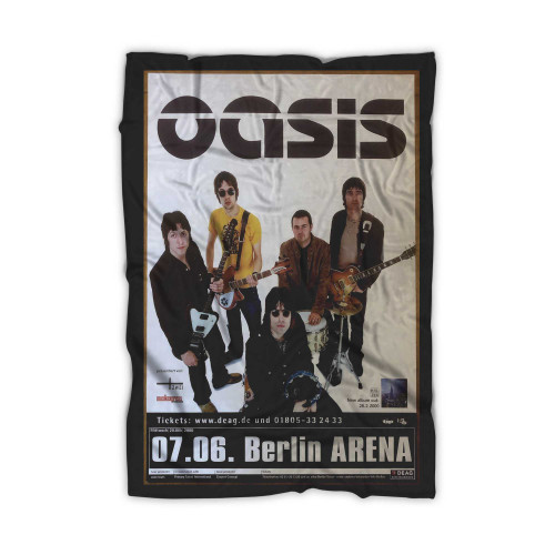 Oasis Original Concert Tour Gig Berlin Arena 7th June 2000 Blanket