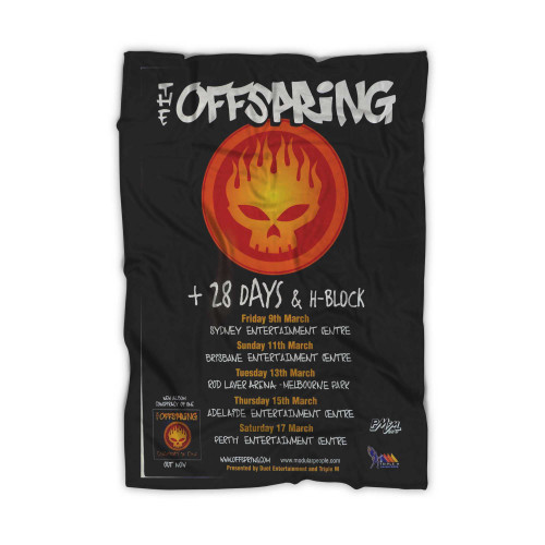 Offspring Australian Tour 2001 Concert Blanket