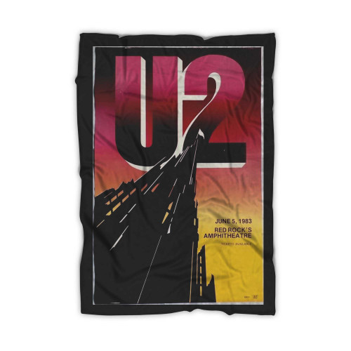 Original 1983 U2 Concert Blanket