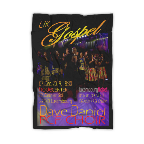 Paster Dave And Pcf Choir Blanket