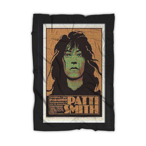 Patti Smith Framed Concert Blanket