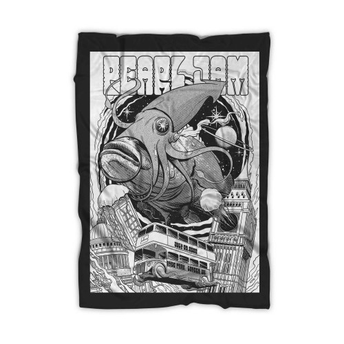 Pearl Jam At Hyde Park Concert 1 Blanket