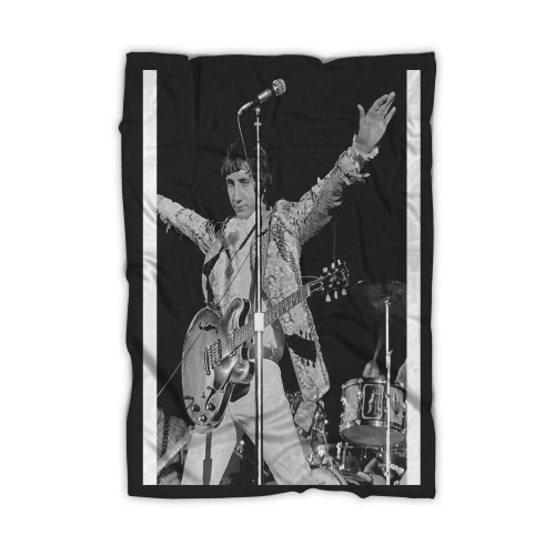 Pete Townshend In San Francisco 1967 Blanket