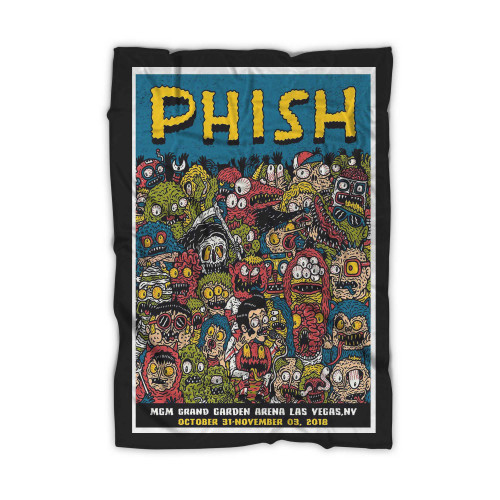 Phish Vegas Concert Blanket