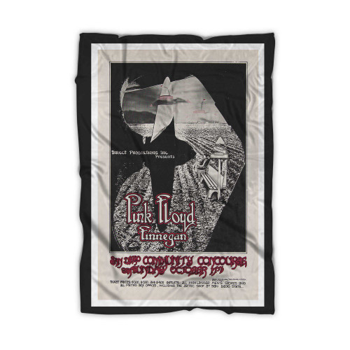 Pink Floyd 1971 San Diego Concert Blanket