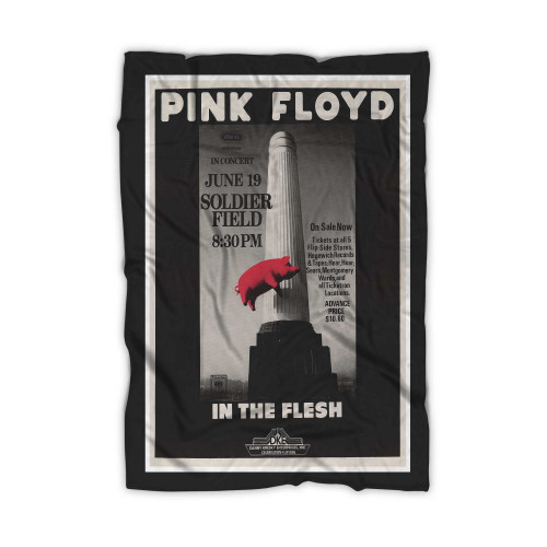 Pink Floyd 1977 Soldier Field Concert Blanket