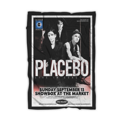 Placebo 2009 Concert Tour For Seattle Or Portland You Choose The City! Blanket