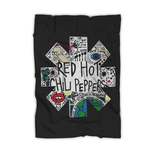 Red Hot Chili Peppers World Tour 2023 Rock Band Blanket