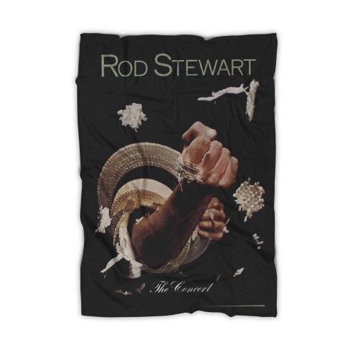 Rod Stewart The Concert Uk Tour Programme Blanket