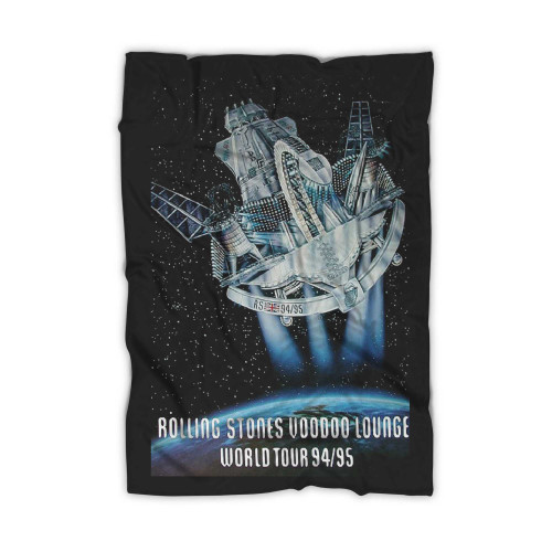 Rolling Stones Voodoo Lounge World Tour 1994 Blanket