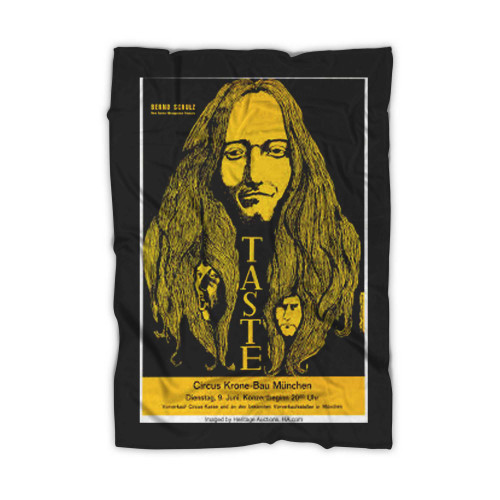 Rory Gallagher Taste German Circus Krone Bau Munchen Concert Blanket