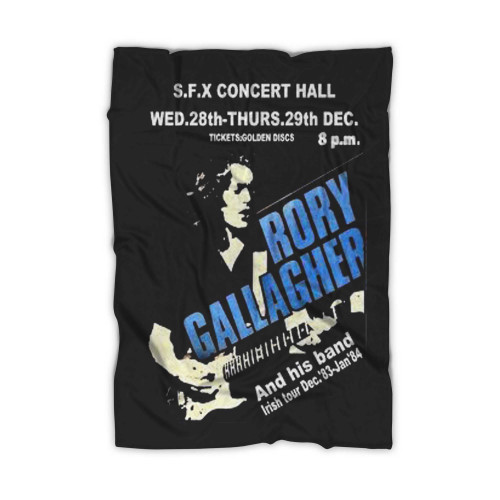 Rory Gallagher Vintage Concert Blanket