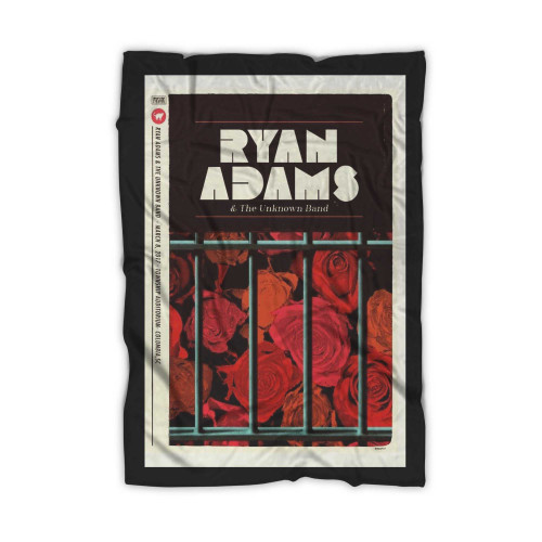 Ryan Adams Concert Columbia Sc Numbered 2017 Blanket