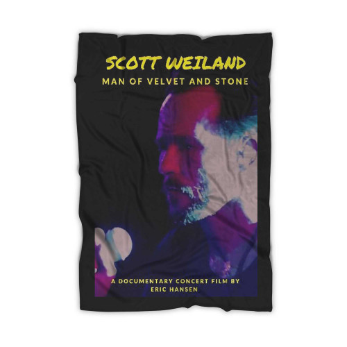 Scott Weiland Man Of Velvet And Stone 2018 Blanket