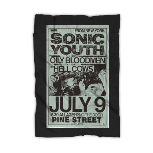 Sonic Youth Pine Street Theatre Concert 1 Blanket