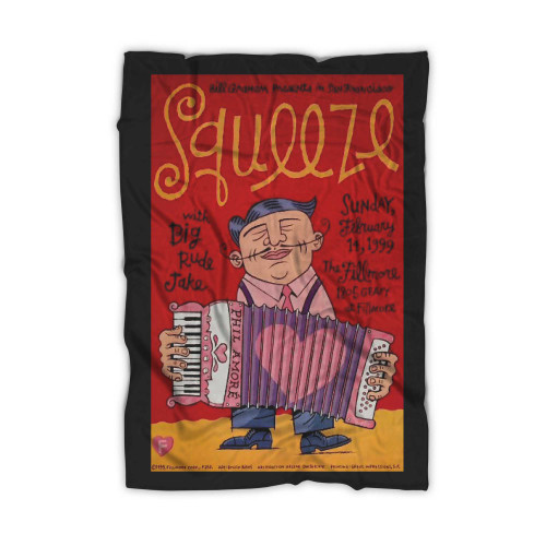 Squeeze Vintage Concert Blanket