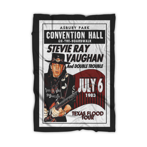 Stevie Ray Vaughan 1983 Concert Blanket