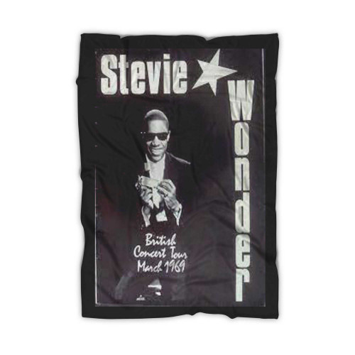 Stevie Wonder 1969 Uk Tour Blanket