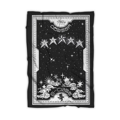 Stray Kids 5 Star Album Ver B Blanket