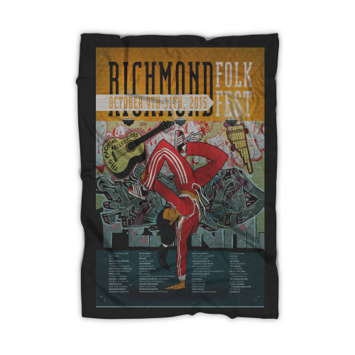 The 2015 Richmond Folk Fest Blanket