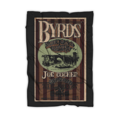 The Byrds Vintage Concert 3 Blanket