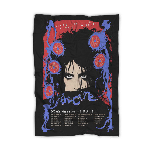 The Cure Shows Of A Lost World Tour 2023 Blanket