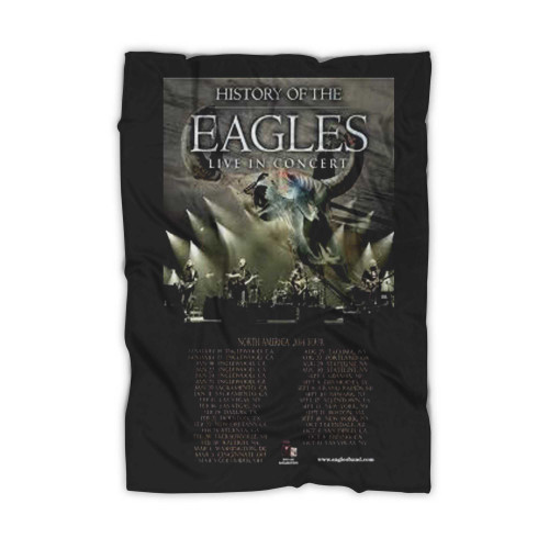 The Eagles 2014 Box Office Concert Usa Canada Blanket