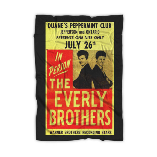 The Everly Brothers Concert Blanket