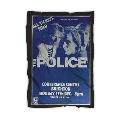 The Police 1979 Concert Blanket