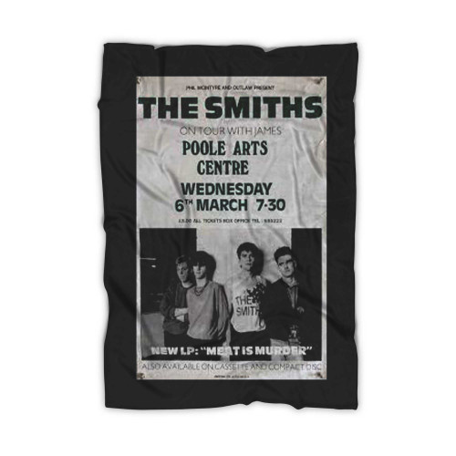 The Smiths On Tour With James Poole Blanket