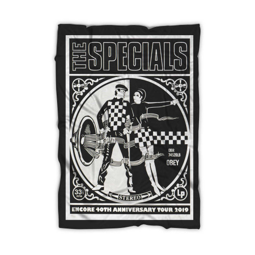 The Specials Encore 40th Anniversary Tour Blanket