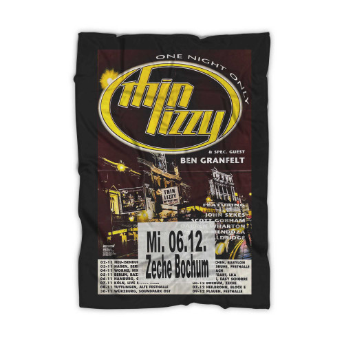 Thin Lizzy  Concert Blanket Thin Lizzy  Concert Blanket