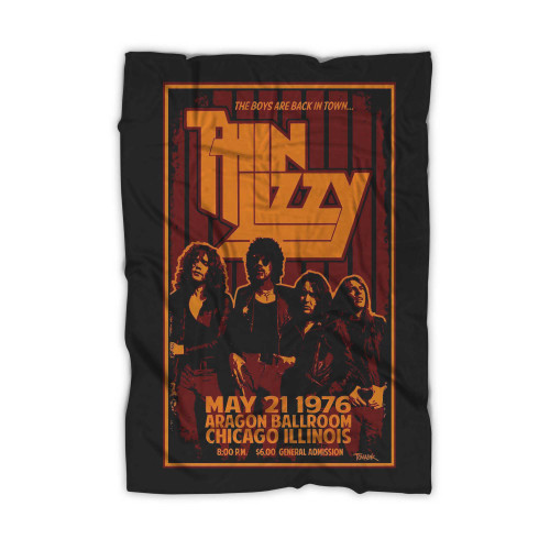 Thin Lizzy Concert Blanket