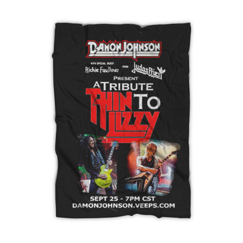 Thin Lizzy Live Tribute Blanket