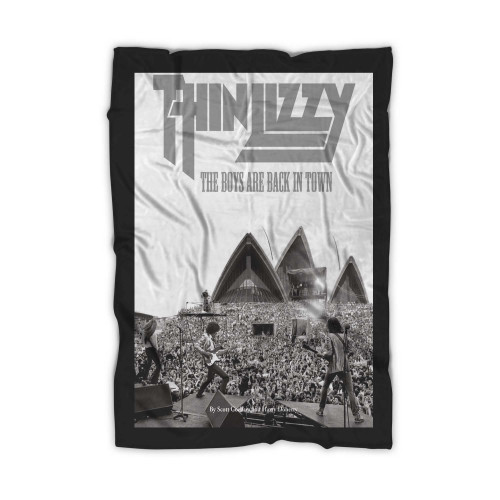 Thin Lizzy The Boys Are Back In Town In Bulk Blanket