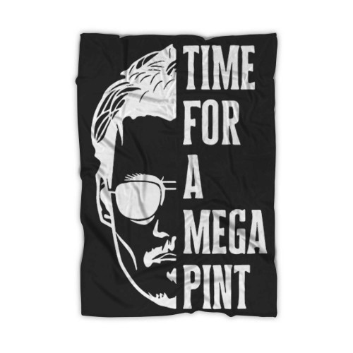 Time For A Mega Pint Johnny Depp Support Blanket