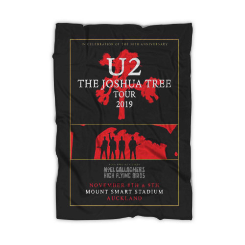 U2 Joshua Tree 2019 World Tour Blanket