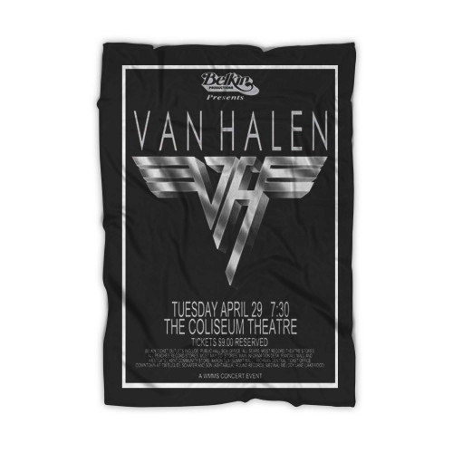 Van Halen Concert 2 Blanket