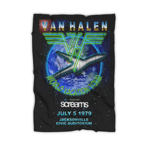 Van Halen Jax Concert Blanket