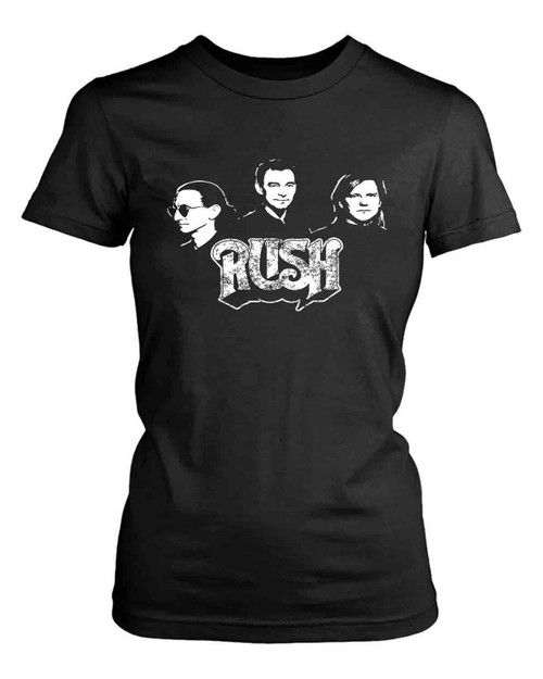 Rush Rock Hard Progressive Heavy Metal Classic Women's T-Shirt Tee