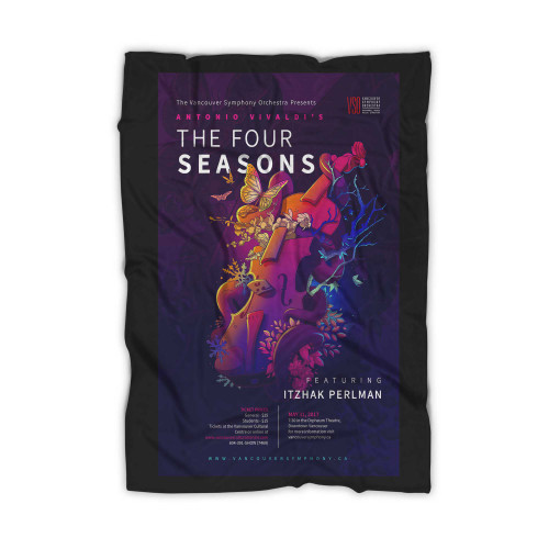Vivaldi's The Four Seasons Concert Blanket