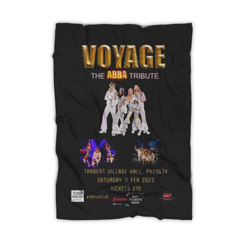 Voyage Abba Tribute Band In Tarbert Village Hall Blanket