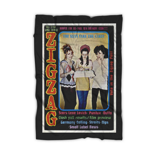 Zigzag Magazine No 93 April 1979 Slits Clash Nips Nina Hagan The Straits Lurkers Scars Blanket
