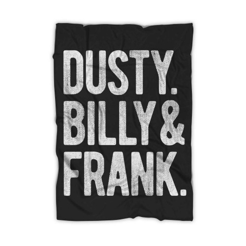 Zz Top Rock Band Dusty Hill Billy Gibbons Frank Beard Blues Guitar Player Blanket