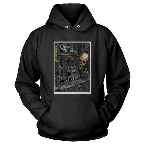 2017 Queen Of The Stone Age Nyc Street Walker Msg Limited Edition Concert Hoodie