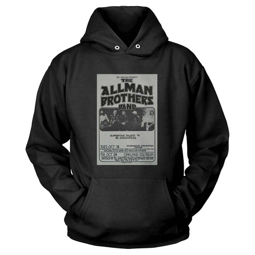 Allman Brothers Band Rock Concert Hoodie