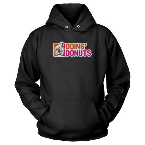 Doin Donuts Racing Car Enthusiast Hoodie